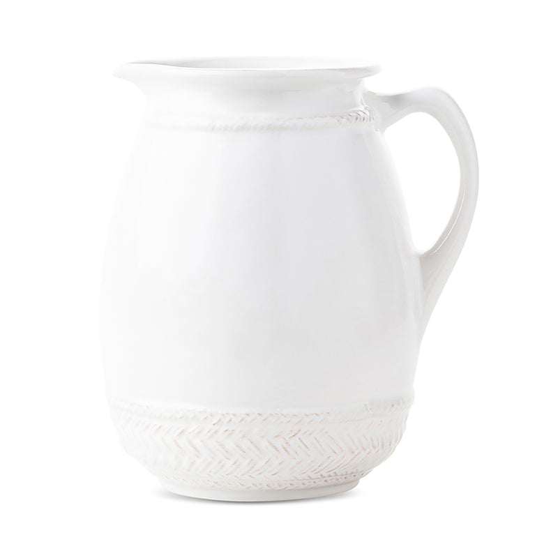 Juliska Le Panier Whitewash Pitcher Vase