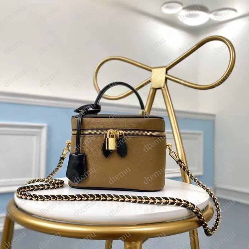 Leather Makeup Bag Make Up Bag Cases Cosmetic Designer Shoulder Bag Bags Wallet Purse Toiletry Pouch Handbag Crossbody Bag Travel Tote Bag Clutch Ha