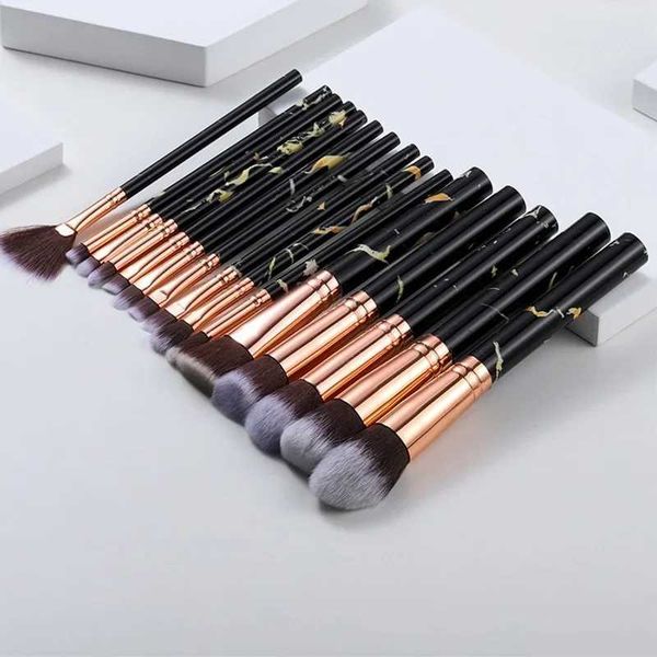 10Pcs Makeup Brushes Tool Set Cosmetic Powder Eye Shadow Foundation Blush Blending Beauty Make Up Brush MaquiagemXJ241113
