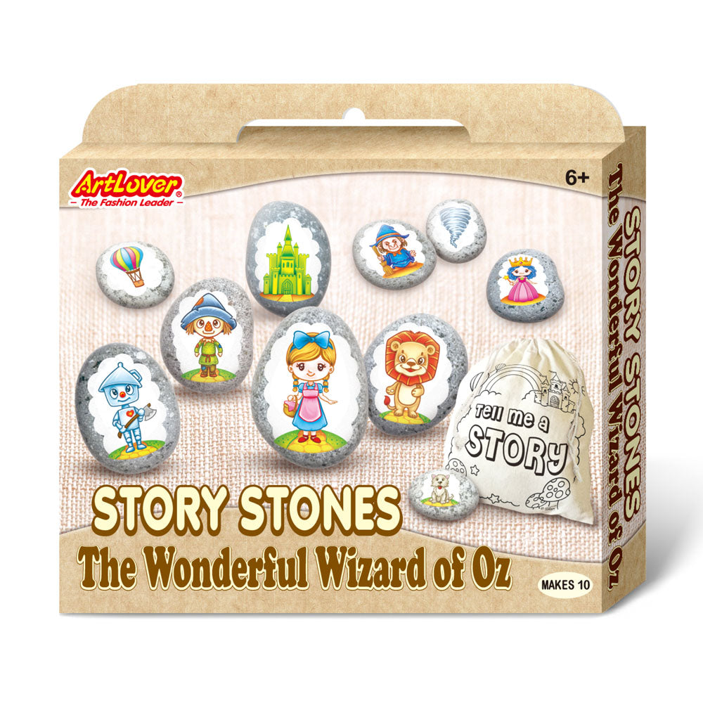 ArtLover® Story Stones Craft Kit - The Wonderful Wizard Of Oz