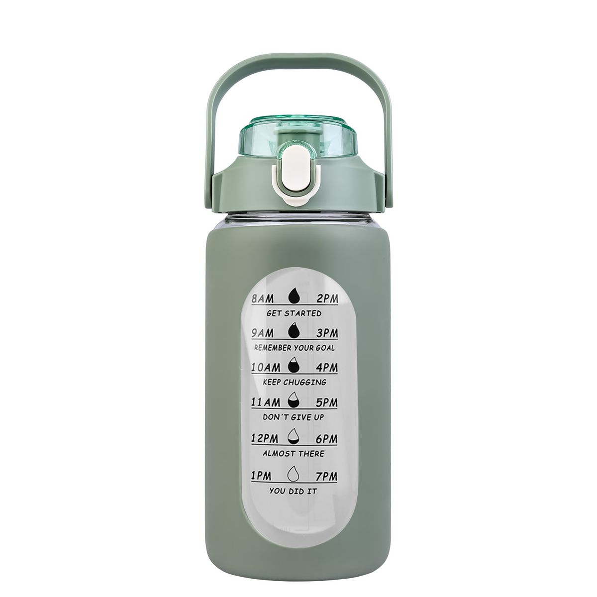 NewHome™ 32-64-Ounce Time Marker Water Bottle -  NewHome Time Marker Water Bottle 64 G