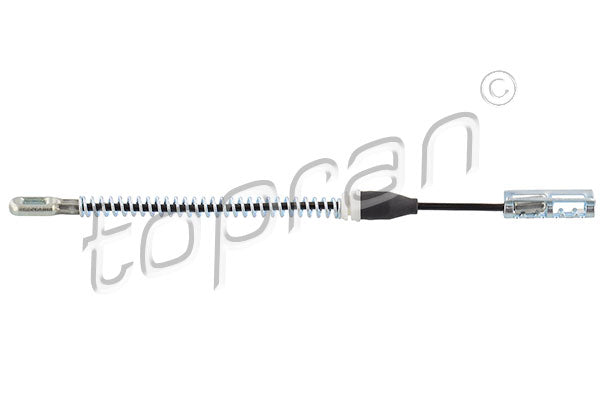Cable, parking brake TOPRAN 206 498