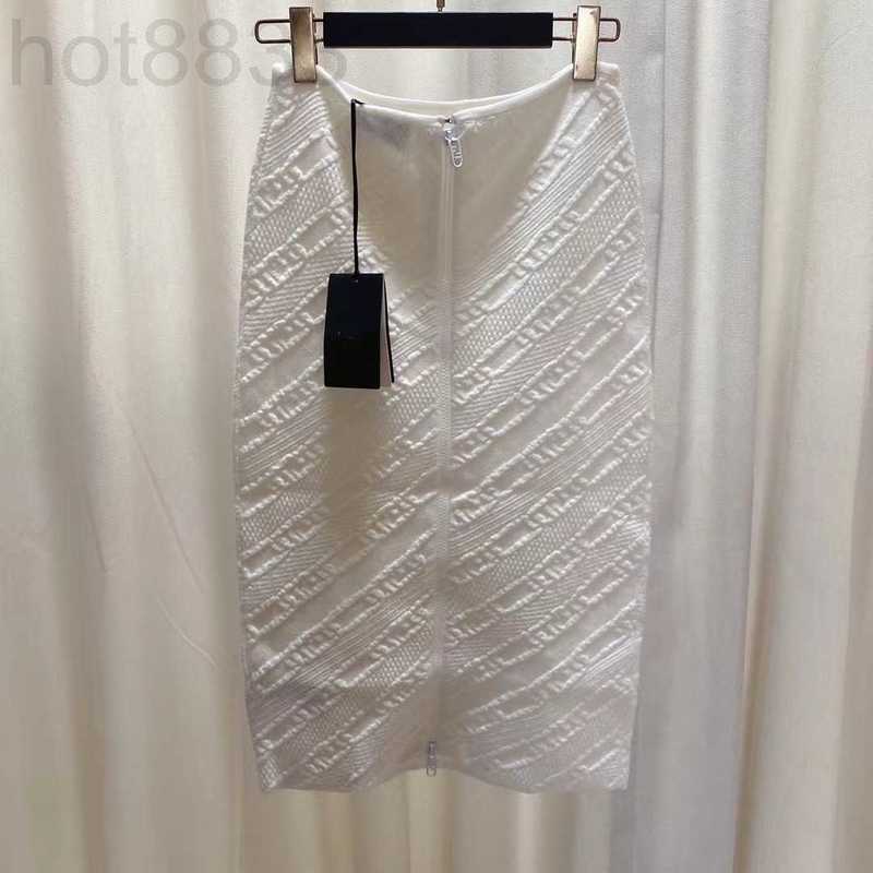 Skirts Designer 2022 New Autumn Winter Fashion Print Brand Same Style Luxury Women a 0909-10 I4HC