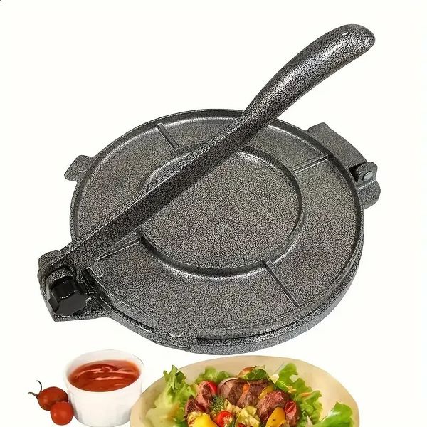 Tortilha Manual Manual Manual Masta Molde Foodsafe Kitchen Gadget para assar e pastelaria Y240923