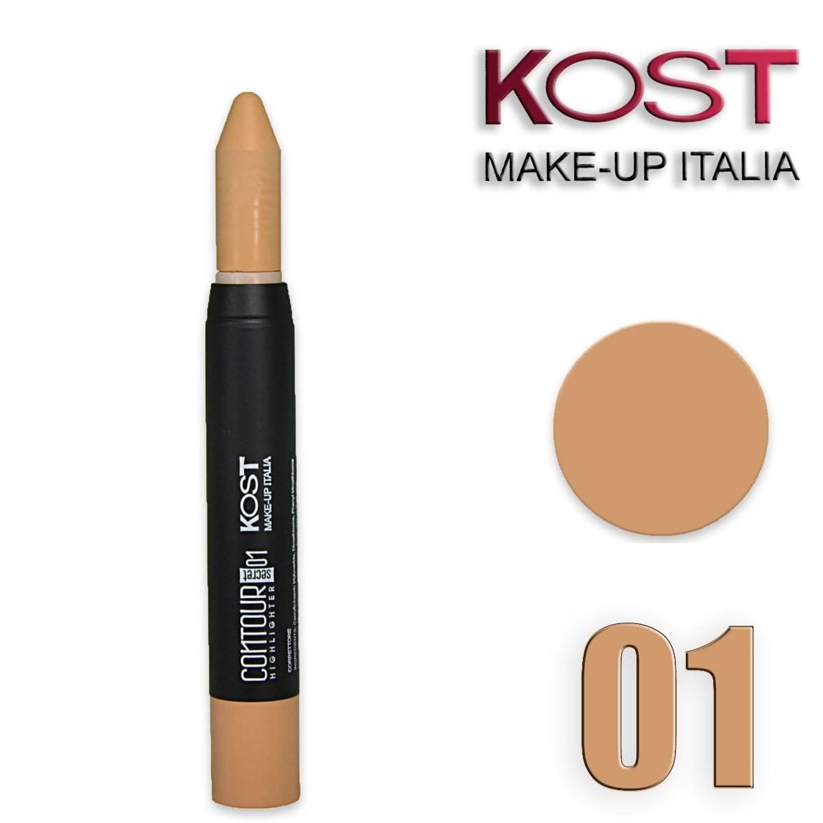 Resaltador corrector de contorno Kost 01