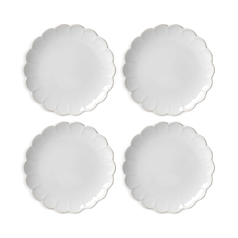 Lenox French Perle Scallop Accent Plates, Set of 4