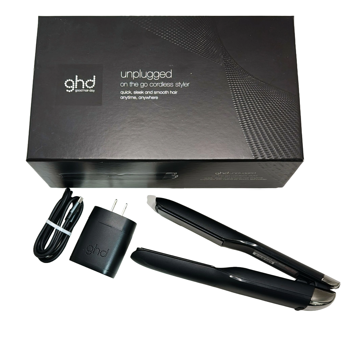 ghd® Unplugged Styler Cordless Flat Iron Hair Straightener - ghd Unplugged Styler - Black