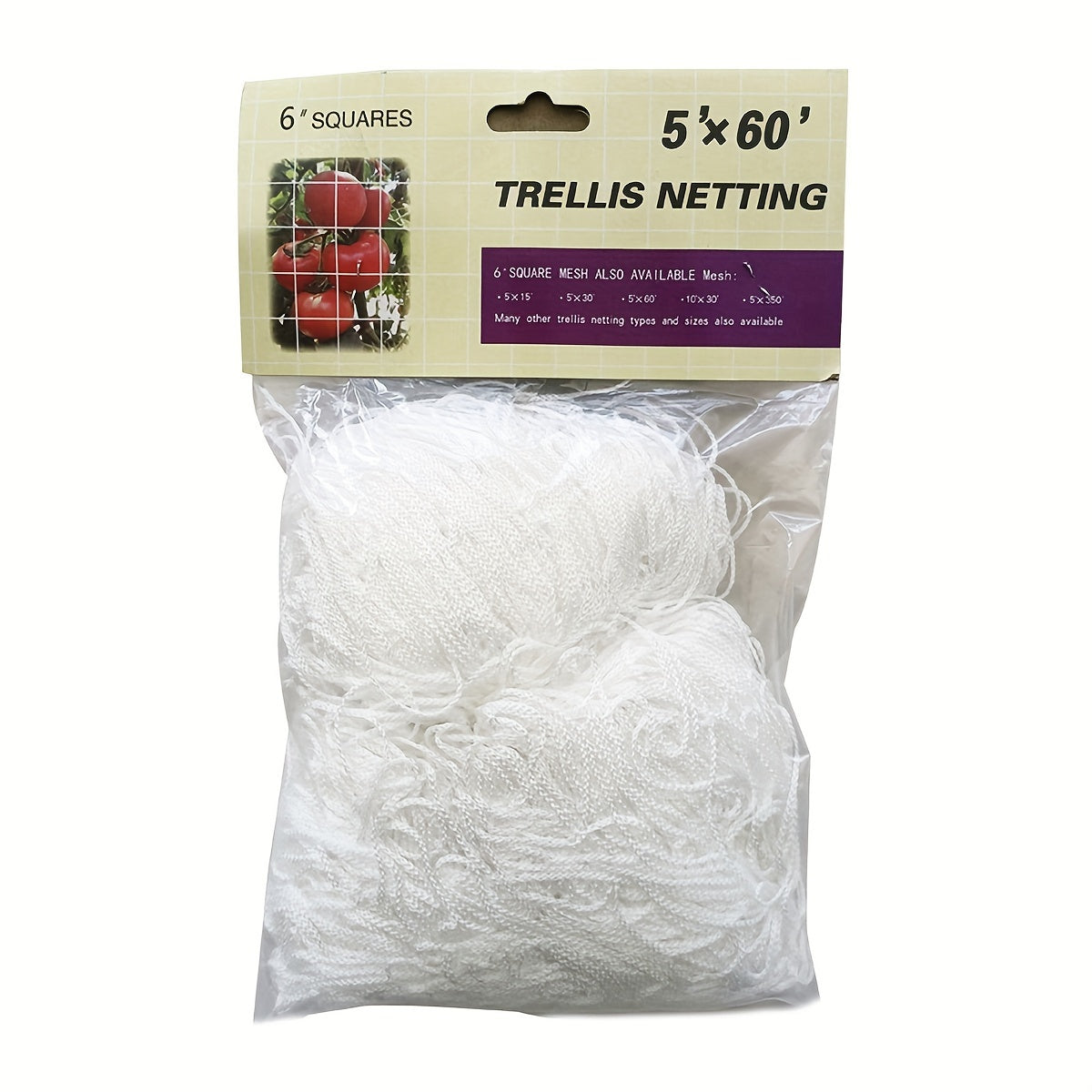 TEMU Plant Trellis Netting Polyester Plant Climbing Net Garden Trellis Netting With Square Mesh Plant Support Mesh For Climbing Plants Vegetables