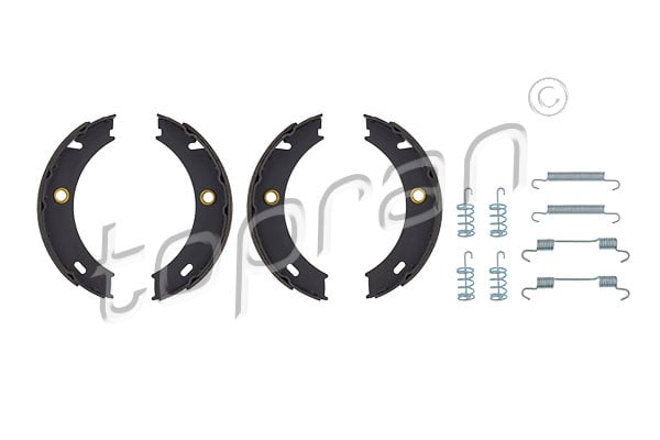 Brake Shoe Set, parking brake TOPRAN 110 456