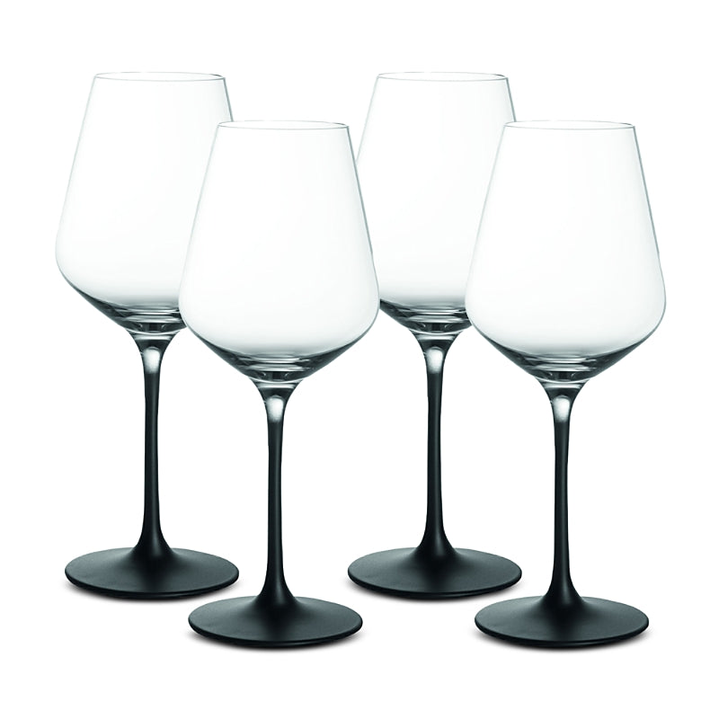 Villeroy & Boch Manufacture Rock White Wine Goblet, Set of 4