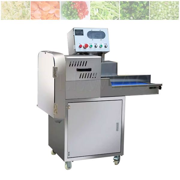 220V Industrial Electric Fruit Vegetable Slice Cube Cutting Slicing Machine Potato Carrot Banana Chips Cutter Slicer