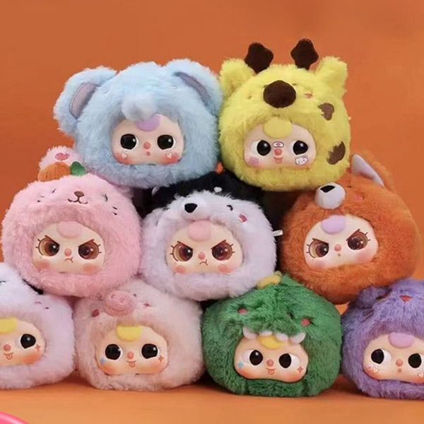 Baby Three Kids Toys First Generation Plush Dolls Animal Party Series Kawaii Dolls Designer Plush Toys Girl Birthday Christmas Gift