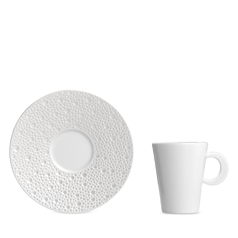 Bernardaud Ecume Perle After Dinner Saucer
