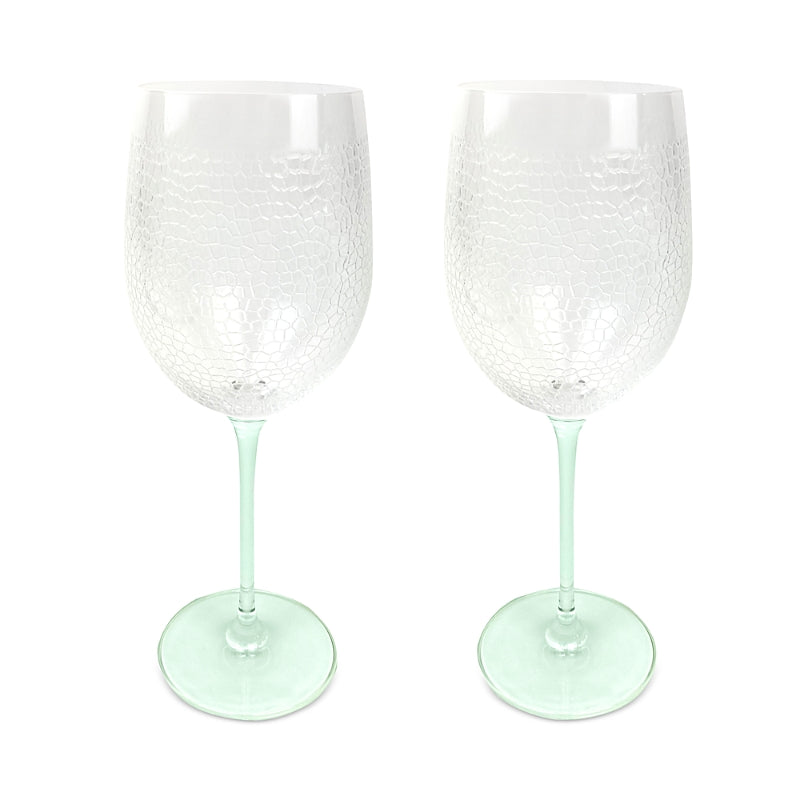 Michael Wainwright Panthera Clear Wine Glass, Set of 2