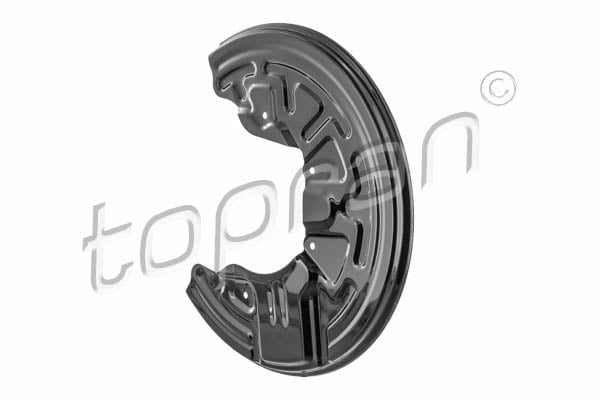 Splash Panel, brake disc TOPRAN 117 978