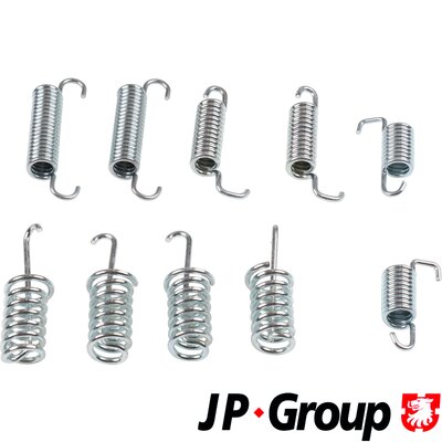 Accessory Kit, parking brake shoes JP GROUP 1164007210