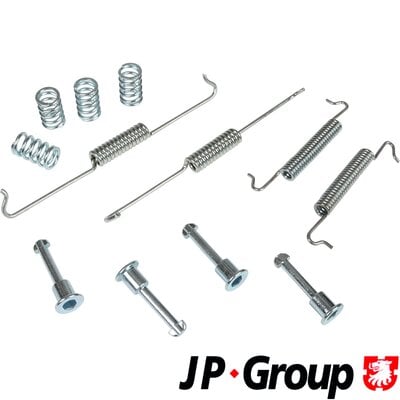 Accessory Kit, parking brake shoes JP GROUP 1164007410