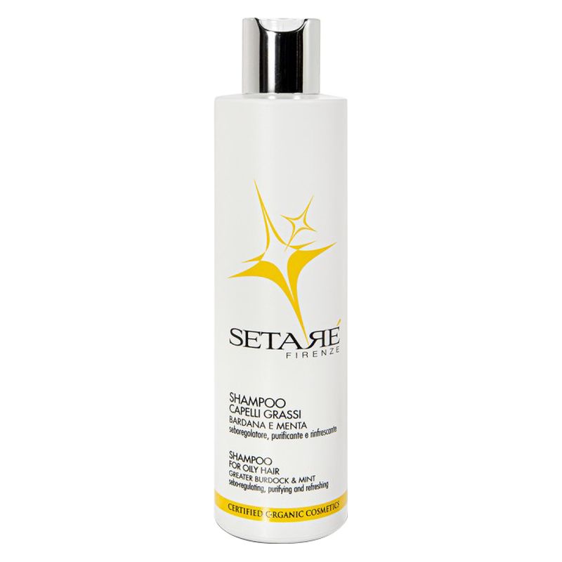 Setarè Shampoo For Oily Hair Burdock And Mint 250 Ml