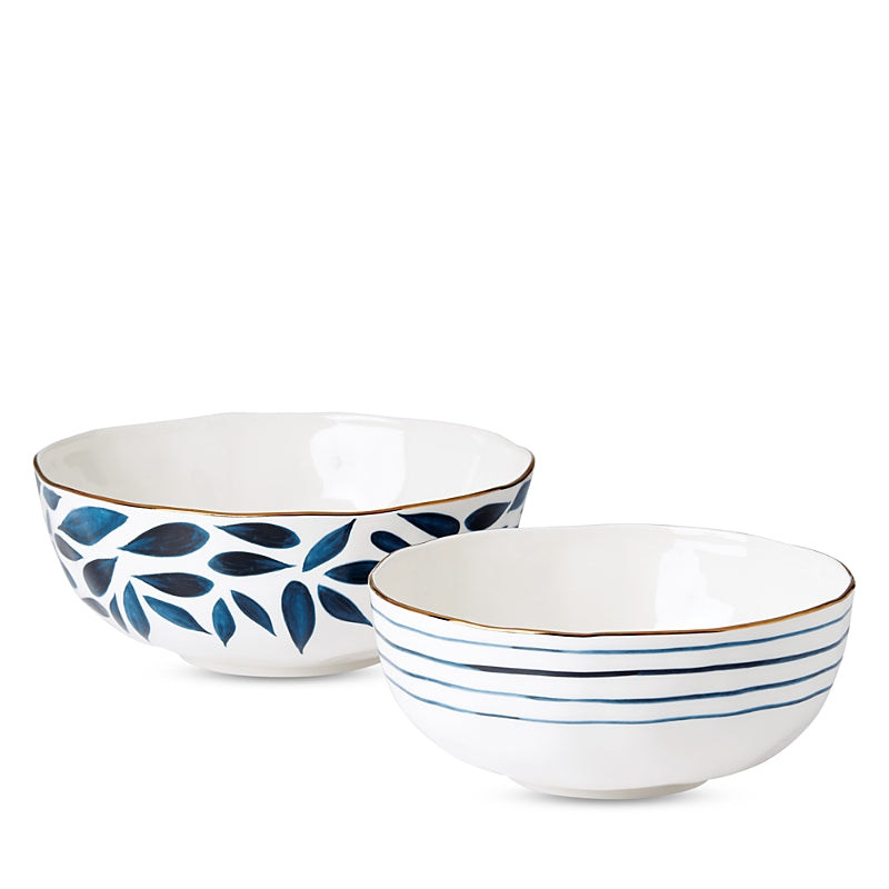 Lenox Blue Bay Nesting Bowls, Set of 2