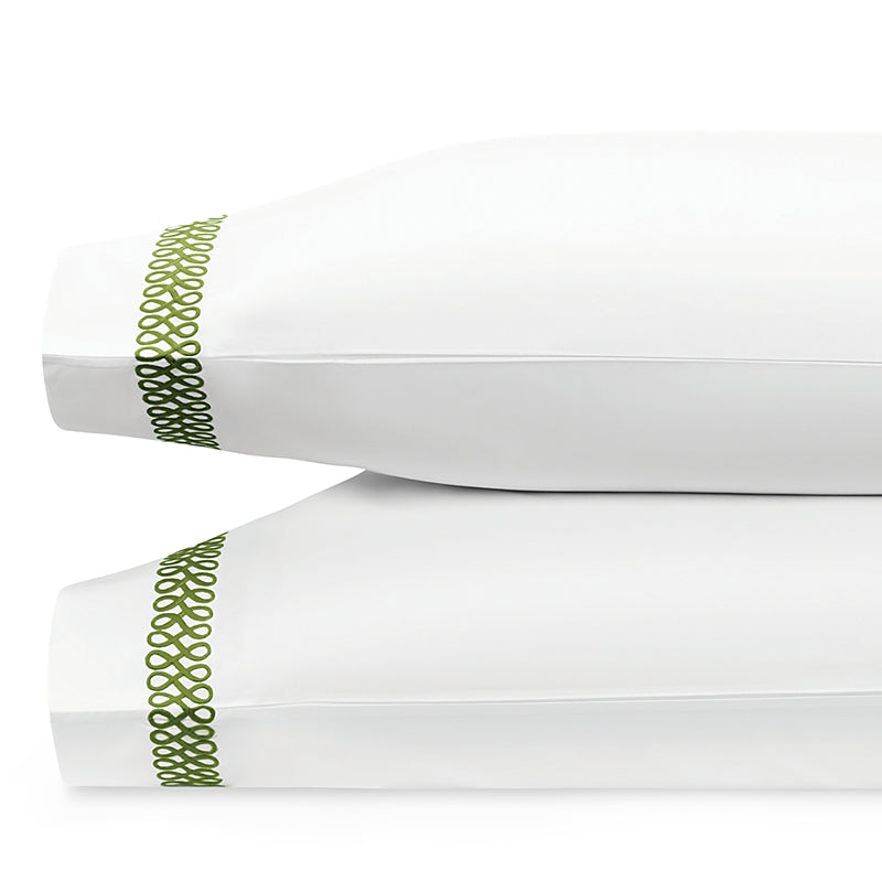 Matouk Astor Braid Standard Pillowcase, Pair