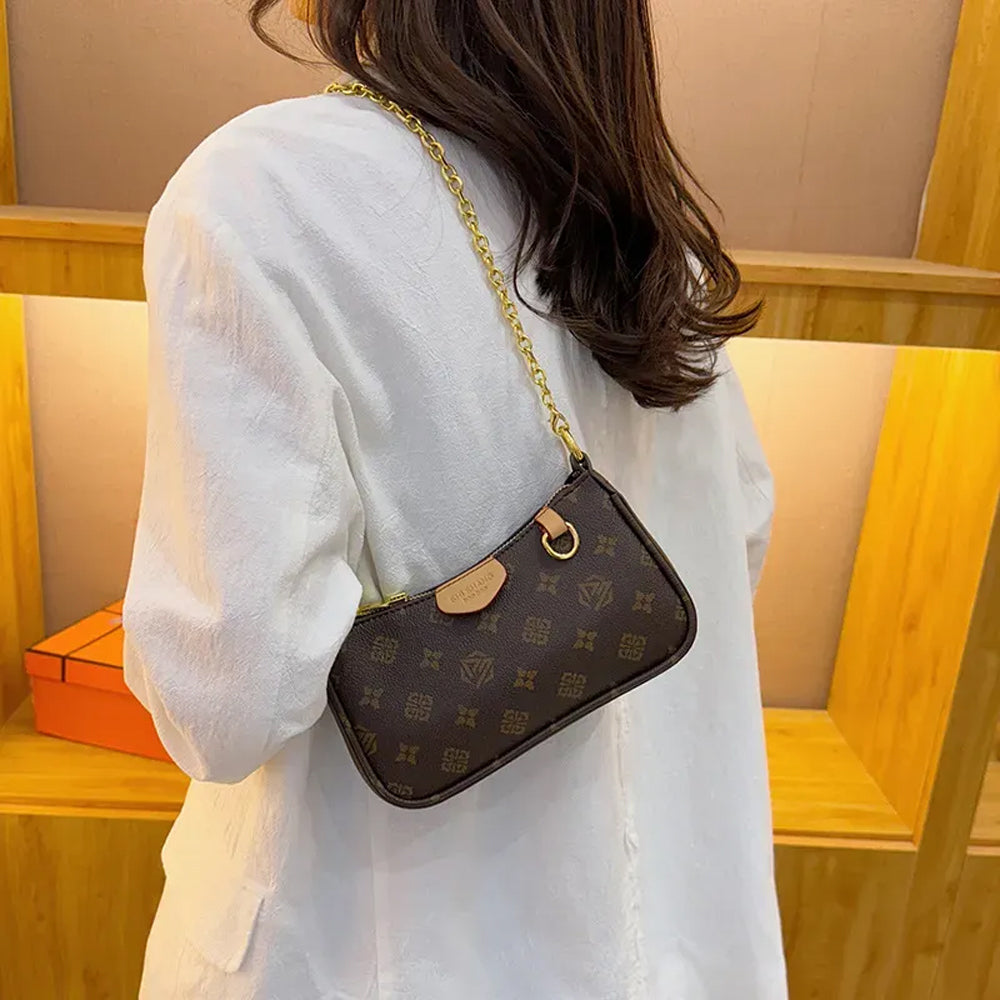 Designer Bag Shoulder Bag Luxury Bag Easy High Quality Women&#039;s handbag Purse Crossbody Bag Cowhide Shoulder Chain Bag Embossed Black Shopping B
