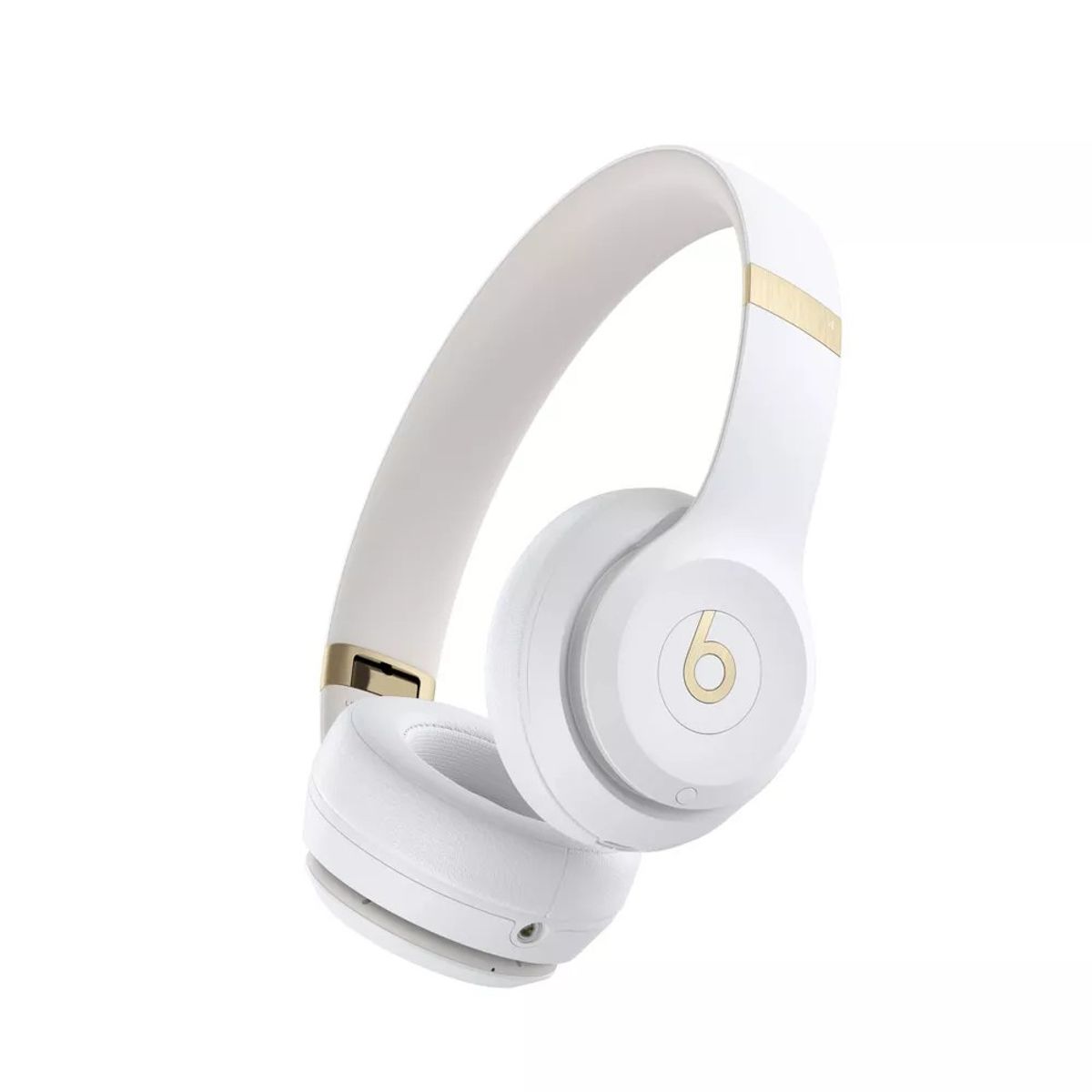 Beats Solo 4 Wireless Bluetooth On-Ear Headphones - Warm White