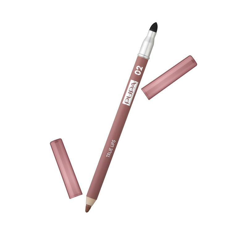 Pupa True Lips - Intense Color Lip Contour Pencil Ultra Pigmenterad 002 - Mörk Gammal Pink (1,2G)