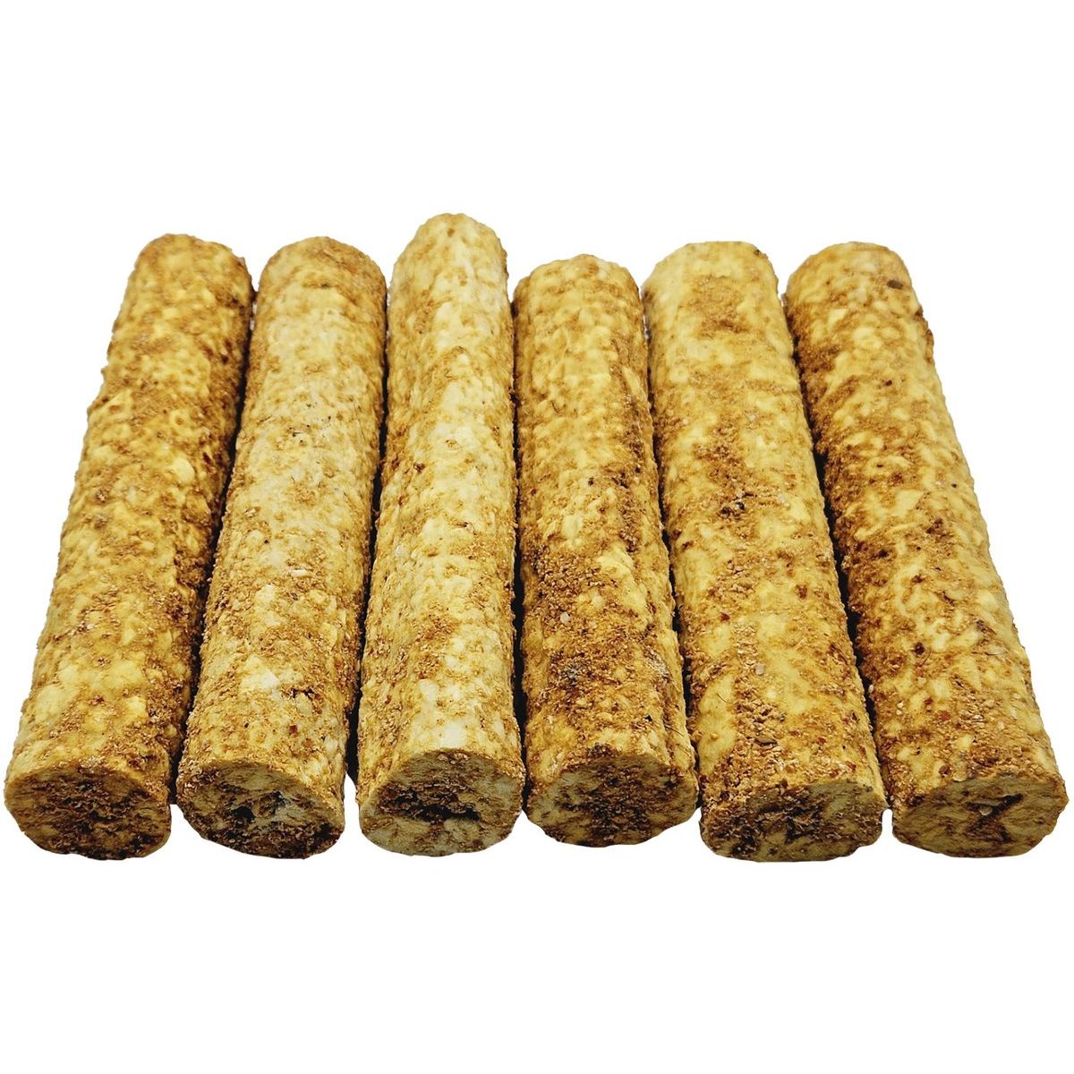 6-Inch Beef Crunchy Rolls Dog Treats by The Treat Shack - 6" Beef Crunchy Rolls Dog Treats, 6 Ct