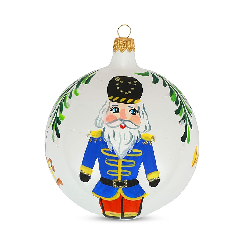 Vietri Nutcrackers Blue Nutcracker Ornament
