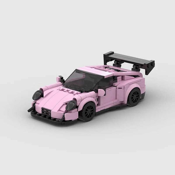 MOC N-Van Carr Racers Blocks Blocks Conjuntos de veículos CI Modelo Diy Boy Toys Sport Super Creative Puzzle Toy Gift Z250117