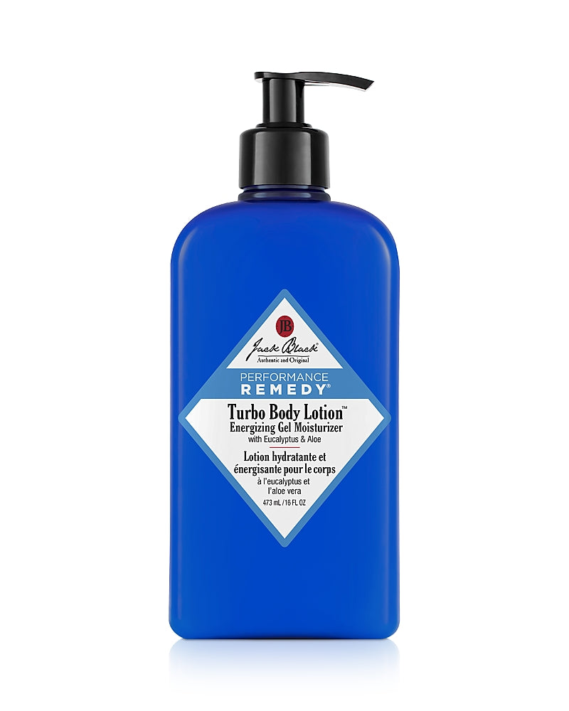 Jack Black Turbo Body Lotion Energizing Gel Moisturizer 16 oz.