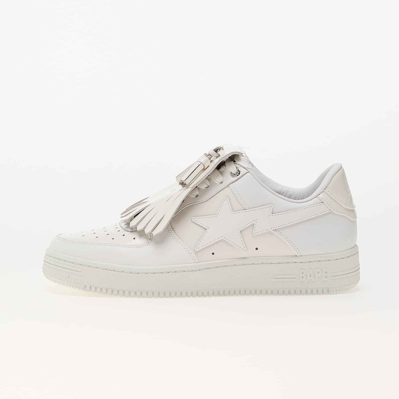 Sneakers A BATHING APE Bape Sta Quilt Tassel White EUR 42.5