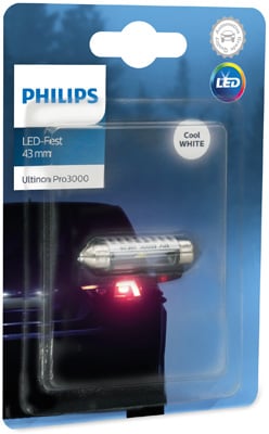 Bulb, interior light PHILIPS 11864U30CWB1
