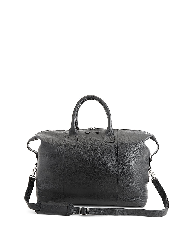 Royce New York Pebble Grain Medium Duffle Bag