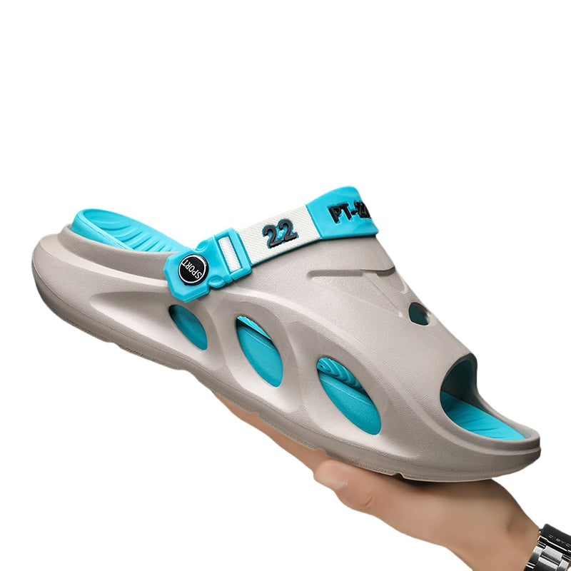 Fashion Men&#039;s Slippers Outdoor Indoor Sandals Beach Comfortable Slides Thick Soft Clogs Men Casual Shoes Men Home Slippers 39-45