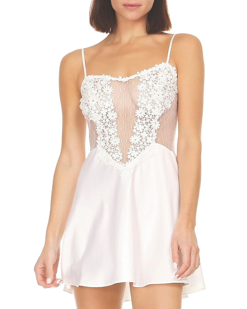 Flora Nikrooz Showstopper Charmeuse Chemise