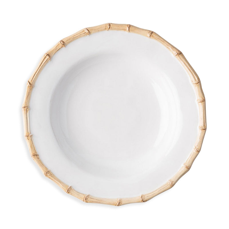Juliska Classic Bamboo Natural Pasta-Soup Bowl