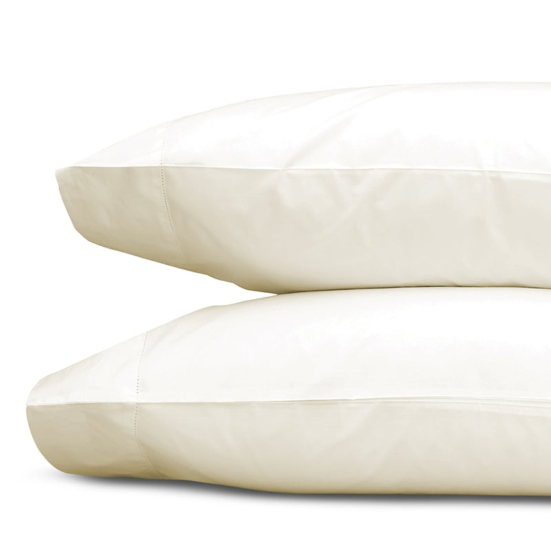 Matouk Positano Hemstitch Wrinkle Free Standard Pillowcase, Pair