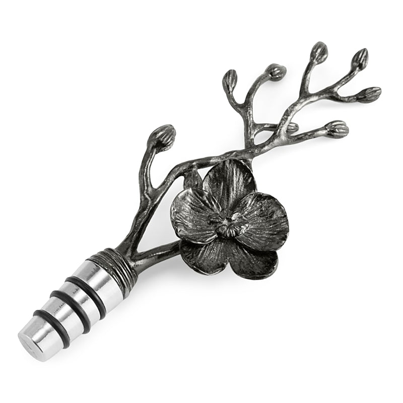 Michael Aram Black Orchid Wine Stopper