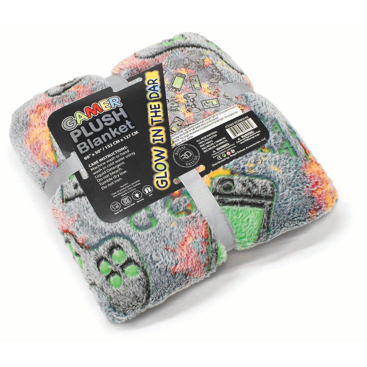 Glow-in-the-Dark Blankets and Pillows - Blanket - Gaming