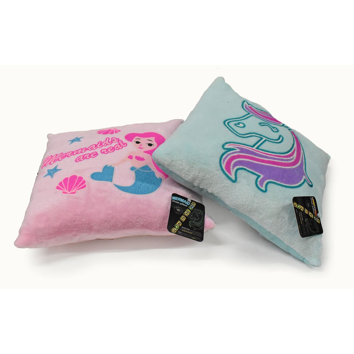 Glow-in-the-Dark Blankets and Pillows - Pillow - Unicorn