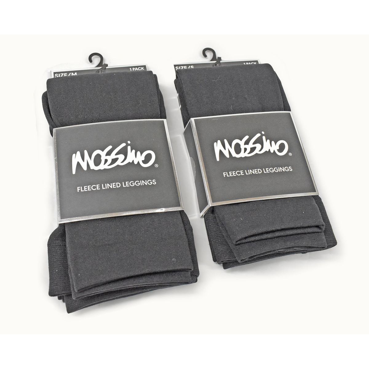 Mossimo Fleece-Lined Leggings (2-Pack) - 2 Black - M