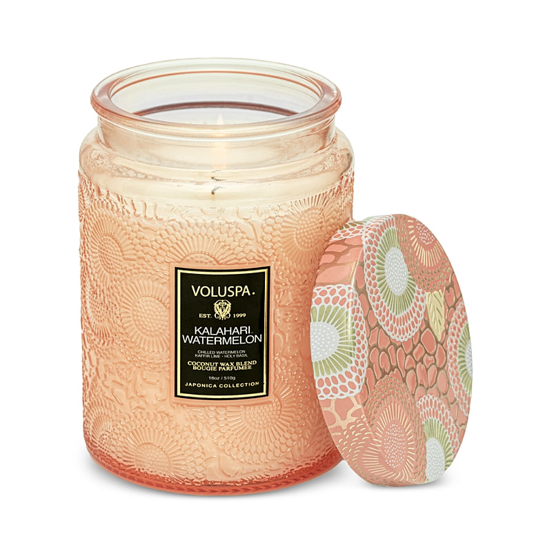 Voluspa Kalahari Watermelon Large Candle 18 oz.