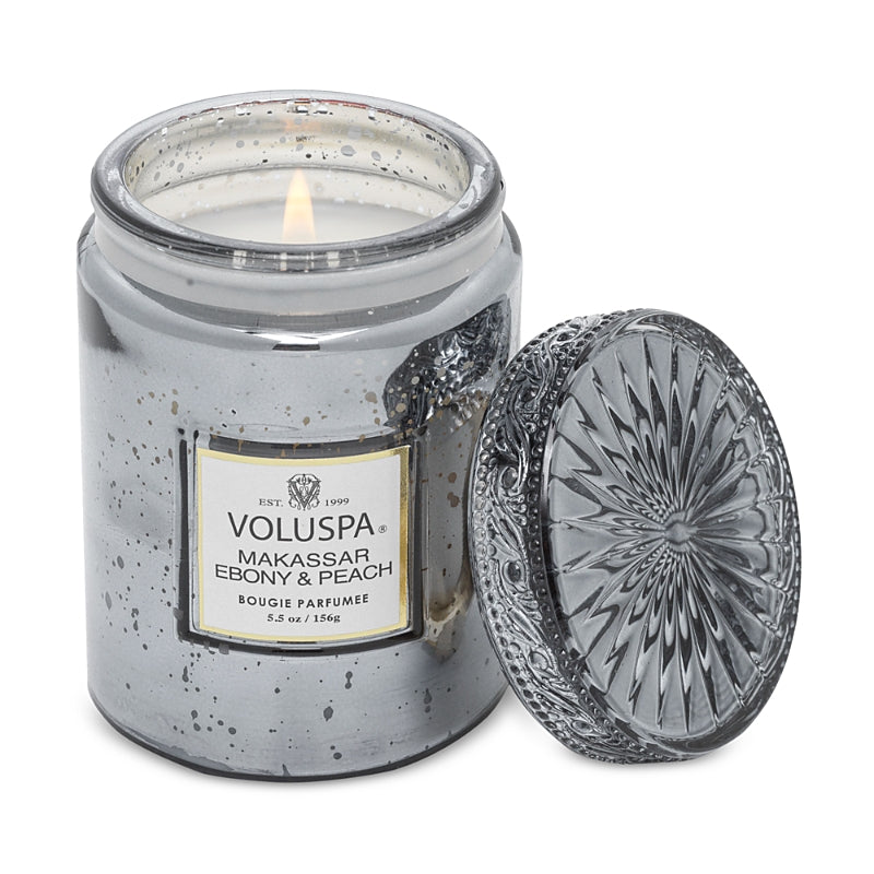 Voluspa Makassar Ebony Small Candle 5.5 oz.