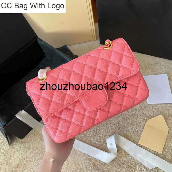 channelpurse chanalbag bag Bag Other Bags Womens Designer Small Classic Double Flap Quilted Caviar Leather Calfskin Gold Metal Hardware mate