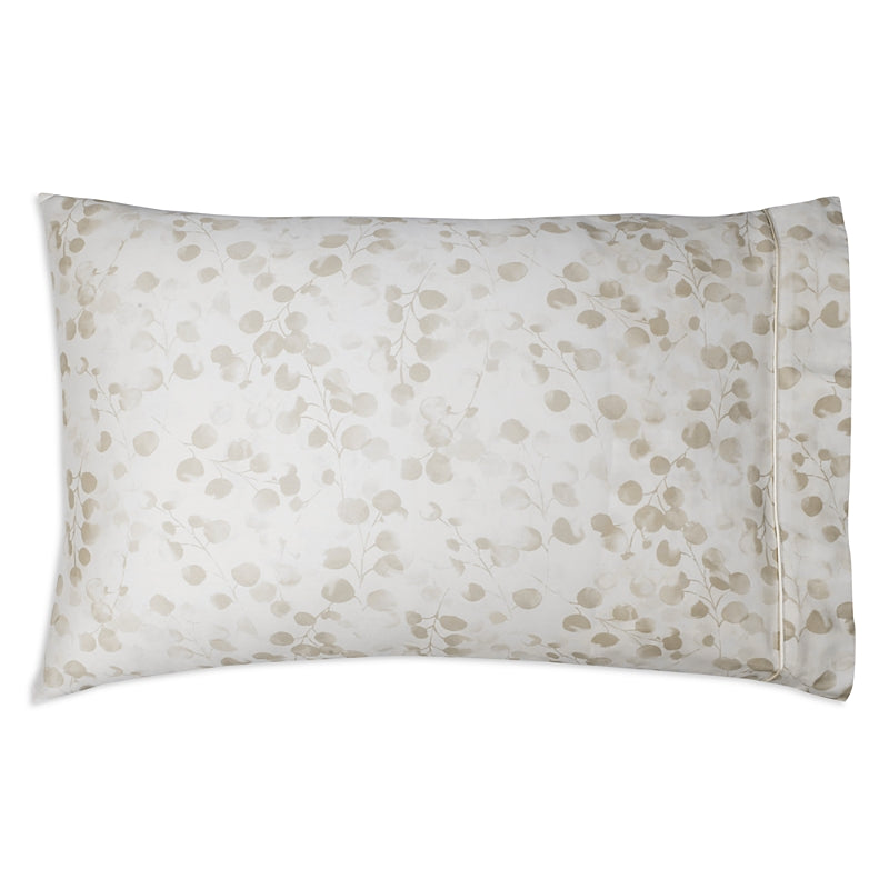 Anne de Solene Rosee Beige King Pillowcase, Pair