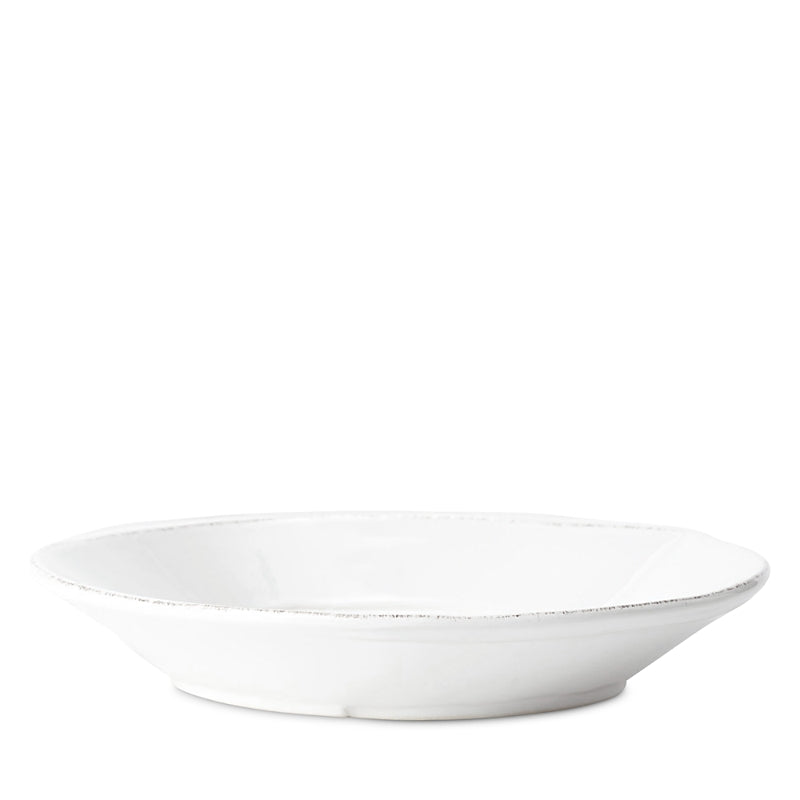 Vietri Melamine Lastra White Pasta Bowl