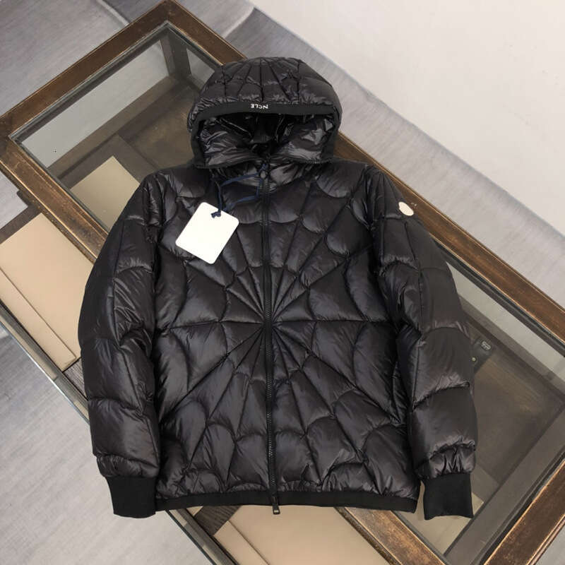Men Down Jackets Winter Puffer Jacket Violier Spider Web Coats with 90% White down Casual Thicker Brand Outerwear
