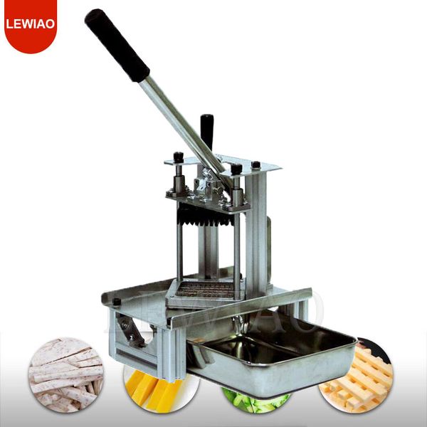 Potato Chips Cutting Machine French Fries Cutter 7- 10- 14mm Commercial Vegetable Cutter Kitchen Equipment