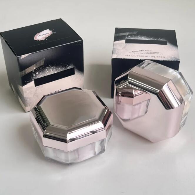 Setting Powder 28g Face Makeup Retouch Loose Powder Butter Lavender Color Matte Mineral Oil-control Long-lasting Loose Powder Concealer Finishing Br